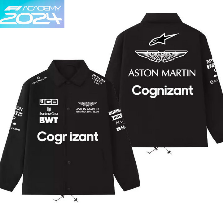 2024 Veste BWT Aston Martin Cognizant F1 Team Surchemise Hiver Homme